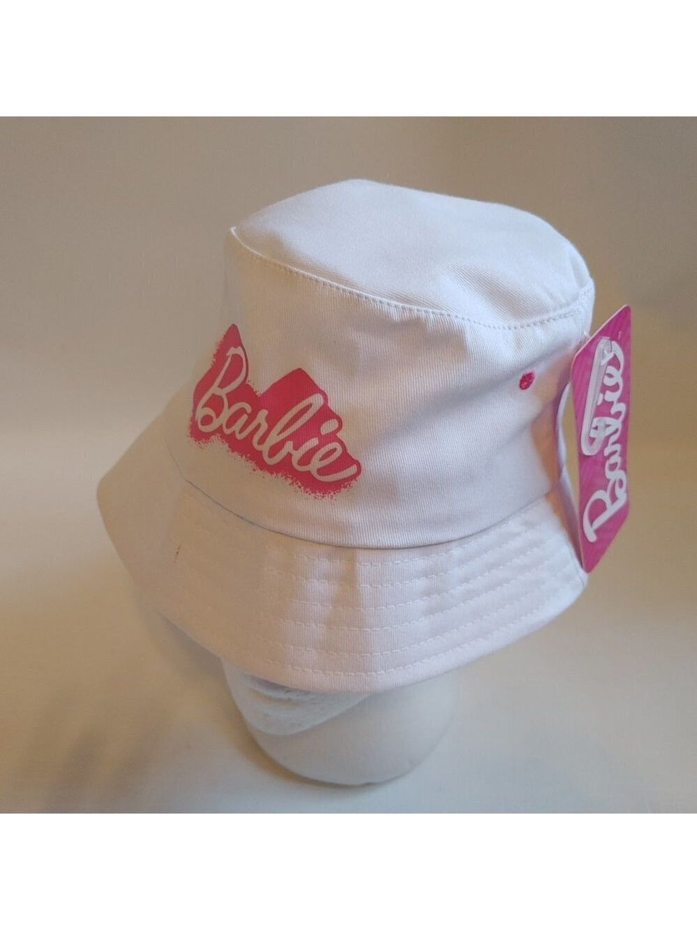 FUN Barbie Bucket Hat Girls 4-6x BARBIE MOVIE Barbie Core BNWT